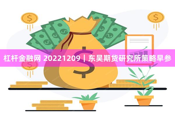 杠杆金融网 20221209｜东吴期货研究所策略早参